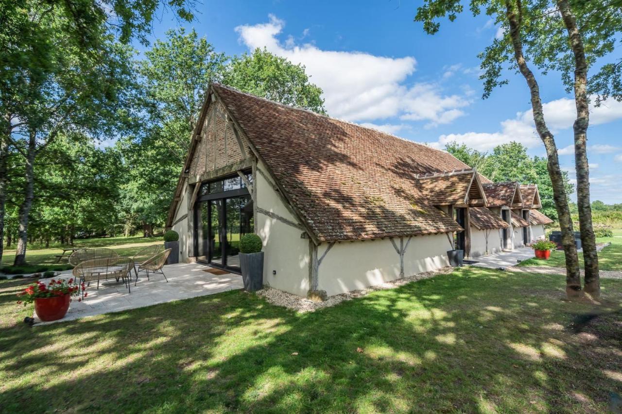 La Grange De Leonie, Chambres D'Hotes Avec Piscine Et Spa Méry-sur-Cher Kültér fotó