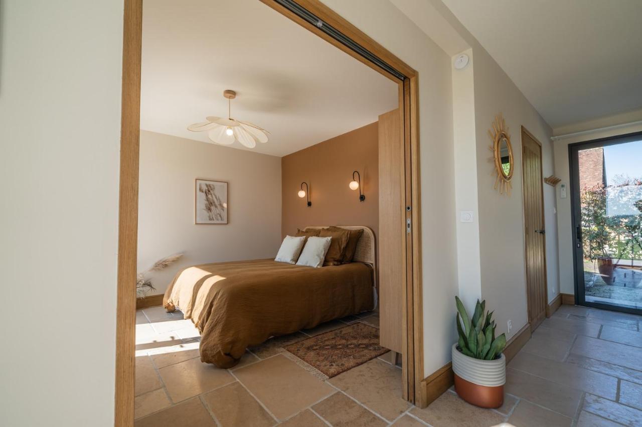 La Grange De Leonie, Chambres D'Hotes Avec Piscine Et Spa Méry-sur-Cher Kültér fotó