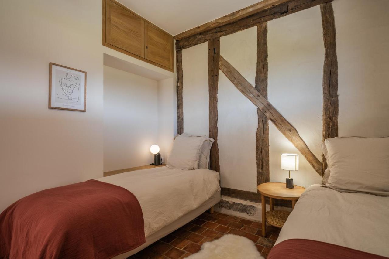 La Grange De Leonie, Chambres D'Hotes Avec Piscine Et Spa Méry-sur-Cher Kültér fotó